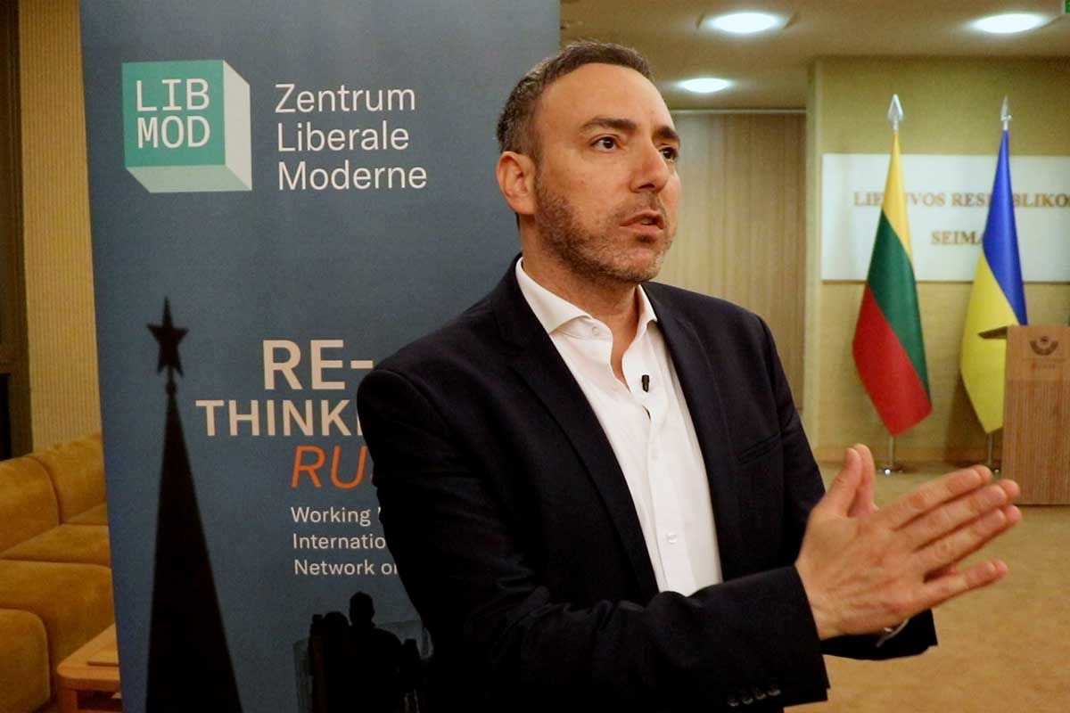 Interview mit Sergey Lagodinsky, MEP, 1st Vice-Chair of the Parliament’s Committee on Legal Affairs bei der Konferenz 